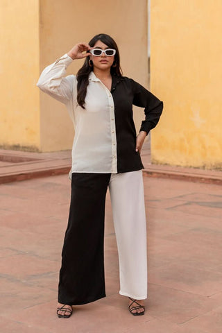 Mona - The Monochrome Shirt (Final Sale) - Alter Ego India