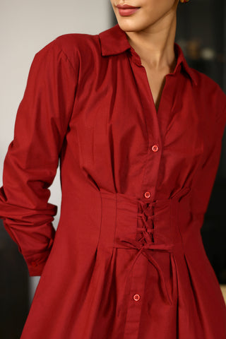 Ruby - OBI Structured Shirt Dress