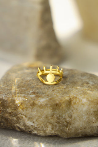 The Eye Of Gold Ring