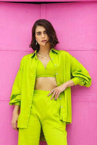 Cynthia - The Lime Shirt - Alter Ego India