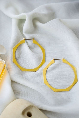 Geometric Bliss Hoops - Alter Ego India