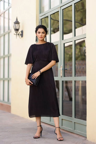 Hannah - Modest Pleat Midi - Alter Ego India