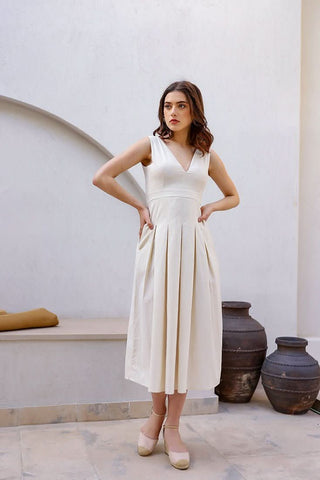 Harriet - Structured Khadi Midi - Alter Ego India