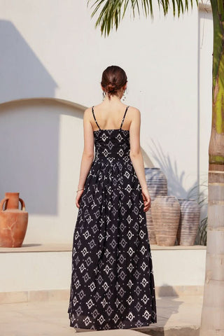 Heidi - Dark Moon Front Twist Maxi - Alter Ego India