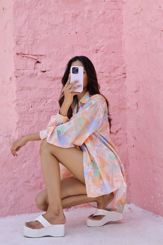Raven - The Color Me Wild Oversized Shirt - Alter Ego India